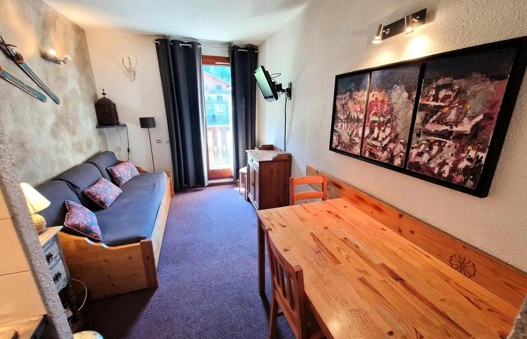 Apartment Chalet Club - Studio Pour 3 Personnes 85 Modane France